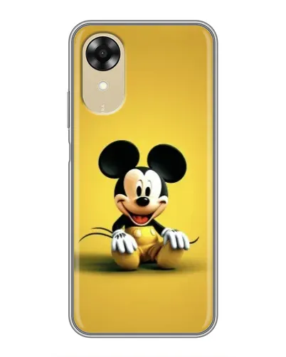 Чехол для OPPO A17k с картинкой «Микки на желтом» Чехол для OPPO A17k с картинкой «Микки на желтом»