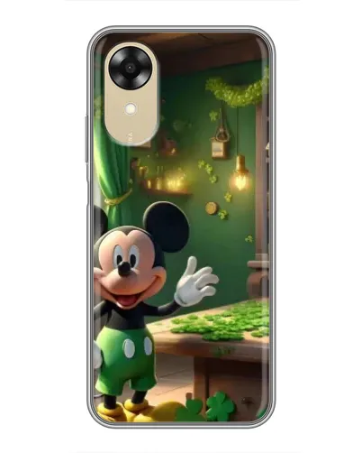 Чехол для OPPO A17k с картинкой «Микки в мастерской» Чехол для OPPO A17k с картинкой «Микки в мастерской»