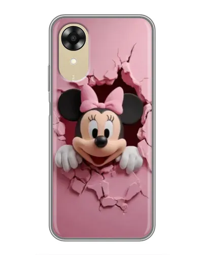 Чехол для OPPO A17k с картинкой «Минни сквозь стену» Чехол для OPPO A17k с картинкой «Минни сквозь стену»