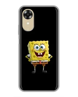Чехол для OPPO A17k с картинкой «Классический Губка Боб»