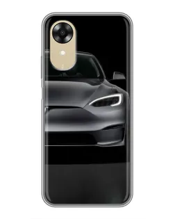Чехол для OPPO A17k с картинкой «Tesla Model S Look» Чехол для OPPO A17k с картинкой «Tesla Model S Look»