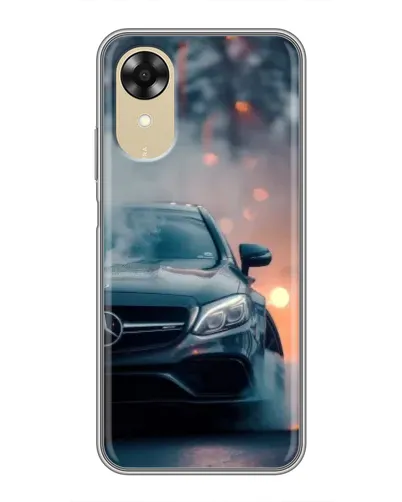 Чехол для OPPO A17k с картинкой «Mercedes — ночной город» Чехол для OPPO A17k с картинкой «Mercedes — ночной город»