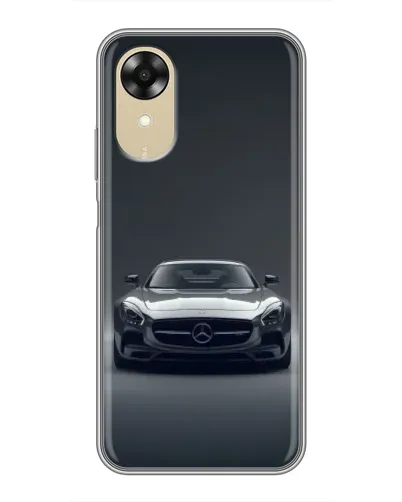 Чехол для OPPO A17k с картинкой «Mercedes на черном» Чехол для OPPO A17k с картинкой «Mercedes на черном»