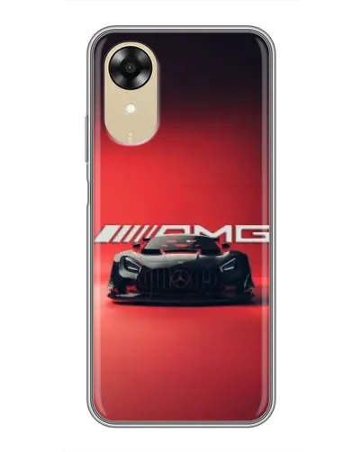 Чехол для OPPO A17k с картинкой «Mercedes AMG — красная линия» Чехол для OPPO A17k с картинкой «Mercedes AMG — красная линия»