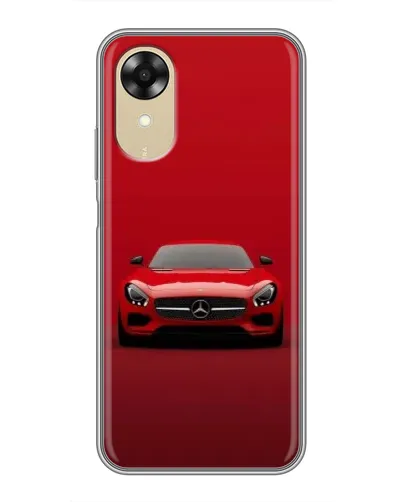 Чехол для OPPO A17k с картинкой «Красный Mercedes AMG» Чехол для OPPO A17k с картинкой «Красный Mercedes AMG»