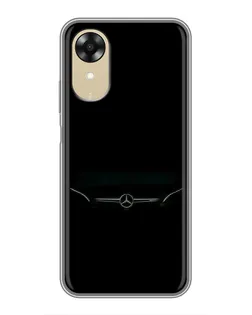 Чехол для OPPO A17k с картинкой «Mercedes Stealth Look»