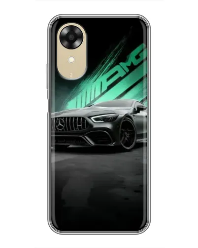 Чехол для OPPO A17k с картинкой «Темный Mercedes AMG» Чехол для OPPO A17k с картинкой «Темный Mercedes AMG»