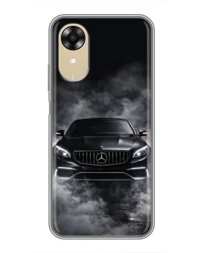 Чехол для OPPO A17k с картинкой «Mercedes в дыму» Чехол для OPPO A17k с картинкой «Mercedes в дыму»