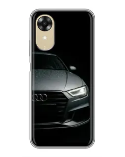 Чехол для OPPO A17k с картинкой «Audi — детализация кузова»