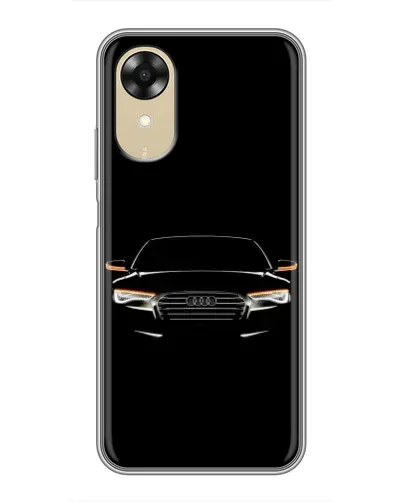 Чехол для OPPO A17k с картинкой «Audi — ночной контур» Чехол для OPPO A17k с картинкой «Audi — ночной контур»