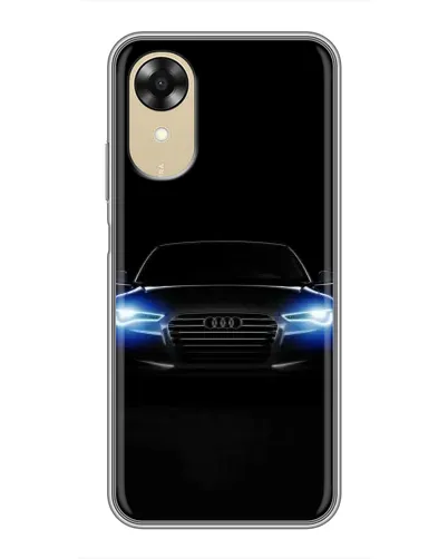 Чехол для OPPO A17k с картинкой «Audi в неоне» Чехол для OPPO A17k с картинкой «Audi в неоне»