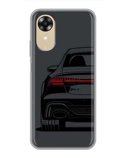 Чехол для OPPO A17k с картинкой «Задняя часть Audi — арт» Чехол для OPPO A17k с картинкой «Задняя часть Audi — арт»