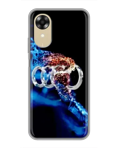 Чехол для OPPO A17k с картинкой «Энергия лого Audi» Чехол для OPPO A17k с картинкой «Энергия лого Audi»
