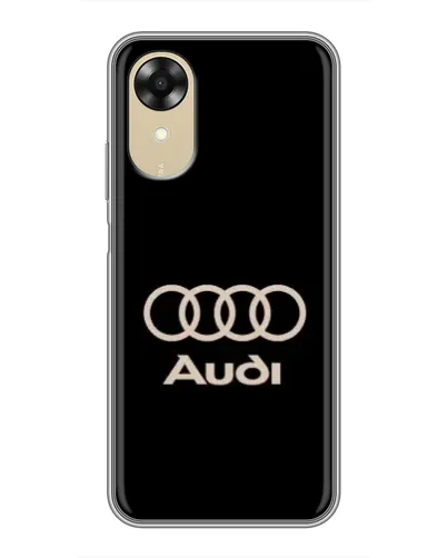 Чехол для OPPO A17k с картинкой «Audi — золотой логотип» Чехол для OPPO A17k с картинкой «Audi — золотой логотип»