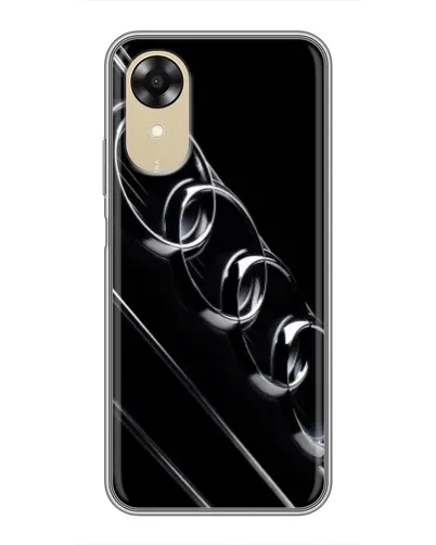 Чехол для OPPO A17k с картинкой «Audi — абстрактные кольца» Чехол для OPPO A17k с картинкой «Audi — абстрактные кольца»