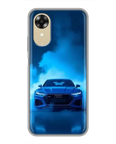 Чехол для OPPO A17k с картинкой «Audi — голубая энергия» Чехол для OPPO A17k с картинкой «Audi — голубая энергия»