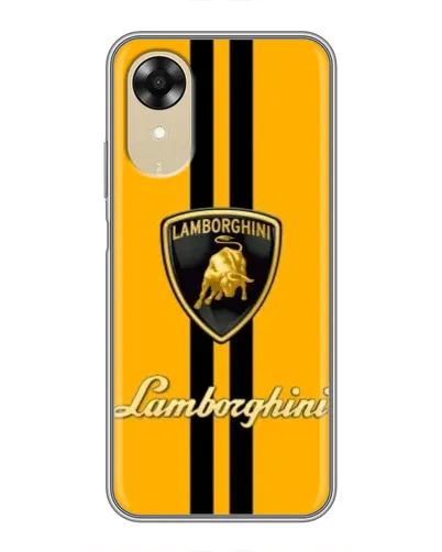 Чохол для OPPO A17k з картинкою «Lamborghini Stripe жовтий» Чохол для OPPO A17k з картинкою «Lamborghini Stripe жовтий»