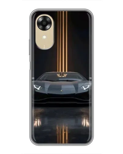 Чохол для OPPO A17k з картинкою «Lamborghini золоті лінії» Чохол для OPPO A17k з картинкою «Lamborghini золоті лінії»