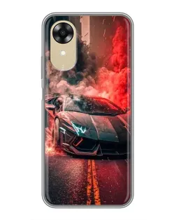 Чохол для OPPO A17k з картинкою «Lamborghini червоний дим» Чохол для OPPO A17k з картинкою «Lamborghini червоний дим»