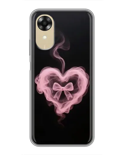 Чехол для OPPO A17k с картинкой «Дымчатое сердце»