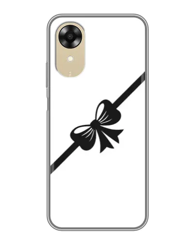 Чехол для OPPO A17k с картинкой «Диагональный бант»