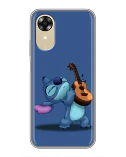 Чохол для OPPO A17k з картинкою «Стіч з укулеле»