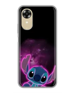 Чохол для OPPO A17k з картинкою «Неоновий Stitch»