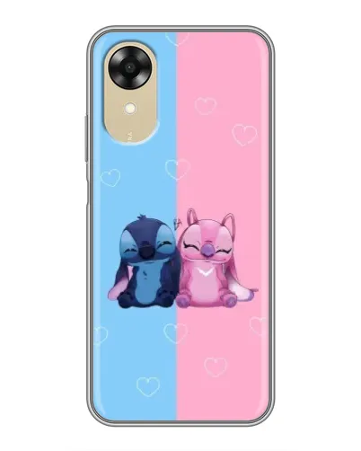 Чохол для OPPO A17k з картинкою «Stitch та Angel Love» Чохол для OPPO A17k з картинкою «Stitch та Angel Love»