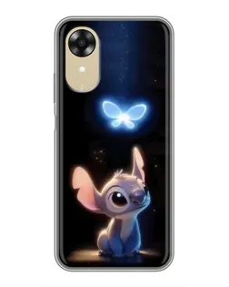 Чохол для OPPO A17k з картинкою «Сяючий Стіч»