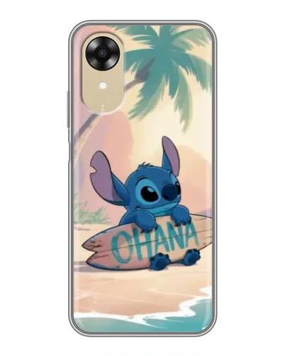 Чохол для OPPO A17k з картинкою «Стіч на серфі» Чохол для OPPO A17k з картинкою «Стіч на серфі»