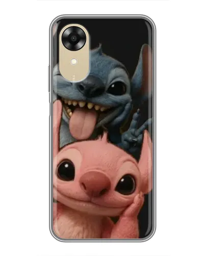 Чохол для OPPO A17k з картинкою «Стіч та Ангел» Чохол для OPPO A17k з картинкою «Стіч та Ангел»