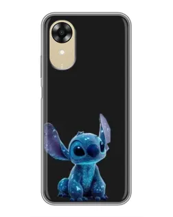 Чохол для OPPO A17k з картинкою «Стіч на чорному»