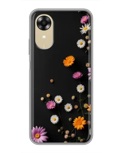 Чехол для OPPO A17k с картинкой «Цветочная композиция»