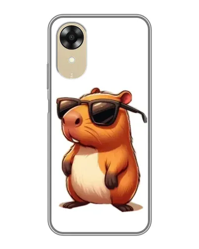 Чехол для OPPO A17k с картинкой «Капибара в очках» Чехол для OPPO A17k с картинкой «Капибара в очках»
