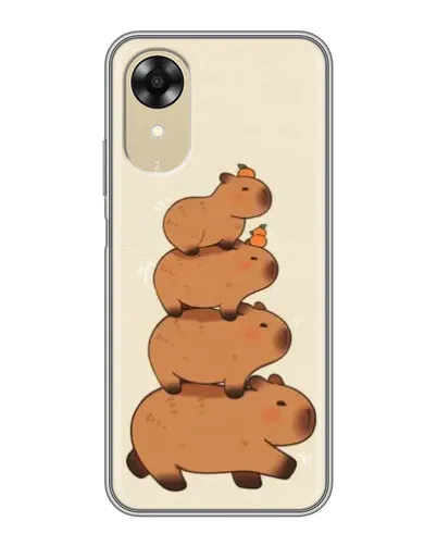Чехол для OPPO A17k с картинкой «Башня из капибар» Чехол для OPPO A17k с картинкой «Башня из капибар»