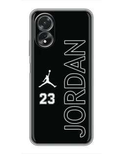 Чехол для OPPO A18 с картинкой «Jordan Vertical»