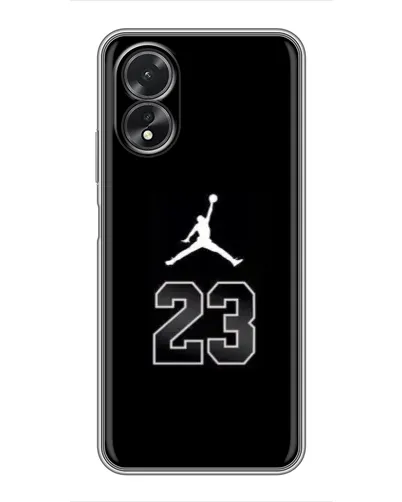 Чехол для OPPO A18 с картинкой «Jordan Flight 23»