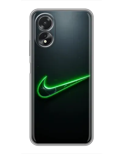 Чохол для OPPO A18 з картинкою «Неоновий контур Nike» Чохол для OPPO A18 з картинкою «Неоновий контур Nike»