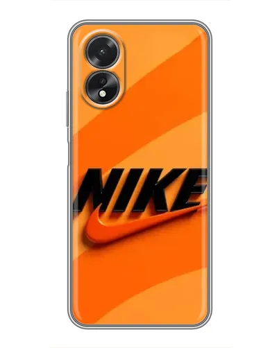 Чохол для OPPO A18 з картинкою «Помаранчевий драйв Nike» Чохол для OPPO A18 з картинкою «Помаранчевий драйв Nike»