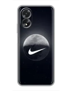 Чохол для OPPO A18 з картинкою «Nike у стилі графіті» Чохол для OPPO A18 з картинкою «Nike у стилі графіті»