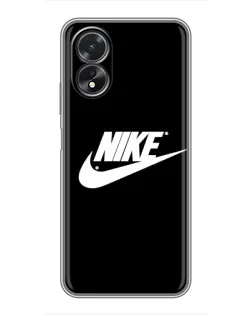 Чохол для OPPO A18 з картинкою «Мазки фарби Nike» Чохол для OPPO A18 з картинкою «Мазки фарби Nike»