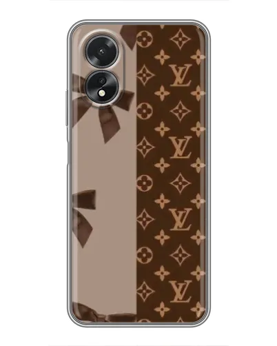 Чехол для OPPO A18 с картинкой «Louis Vuitton — банты»