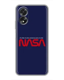 Чохол для OPPO A18 з картинкою «NASA — глибокий космос»