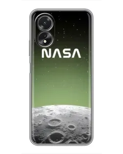 Чохол для OPPO A18 з картинкою «NASA — місячний градієнт»