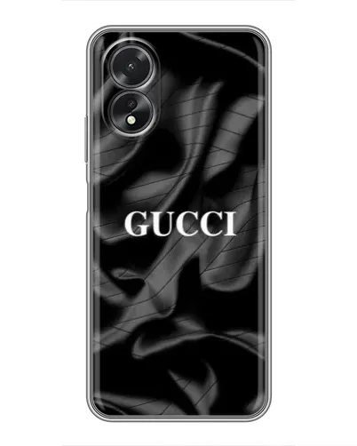 Чехол для OPPO A18 с картинкой «Gucci — шелковые волны»