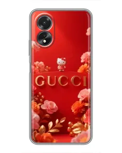Чохол для OPPO A18 з картинкою «Gucci — золотий сад» Чохол для OPPO A18 з картинкою «Gucci — золотий сад»