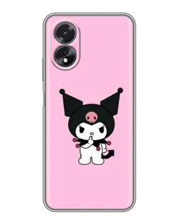 Чохол для OPPO A18 з картинкою «Kuromi — рожева ніжність» Чохол для OPPO A18 з картинкою «Kuromi — рожева ніжність»