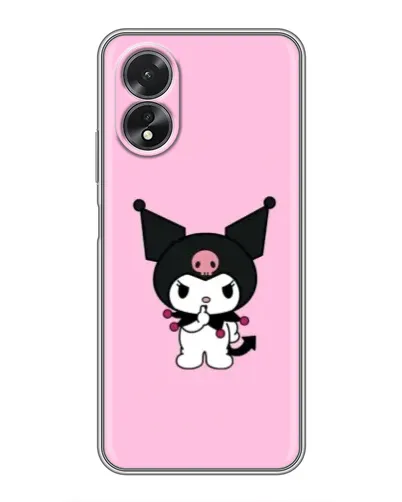 Чохол для OPPO A18 з картинкою «Kuromi — рожева ніжність» Чохол для OPPO A18 з картинкою «Kuromi — рожева ніжність»