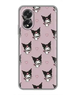 Чохол для OPPO A18 з картинкою «Kuromi — нічний сон» Чохол для OPPO A18 з картинкою «Kuromi — нічний сон»