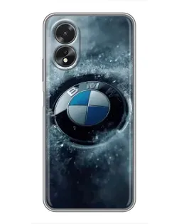 Чохол для OPPO A18 з картинкою «Логотип BMW — лід» Чохол для OPPO A18 з картинкою «Логотип BMW — лід»